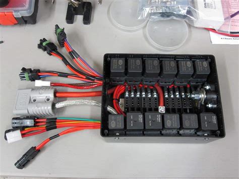 mounting relays in junction boxes